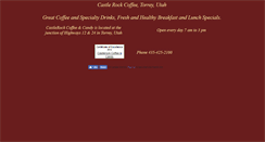 Desktop Screenshot of castlerockcoffee.com